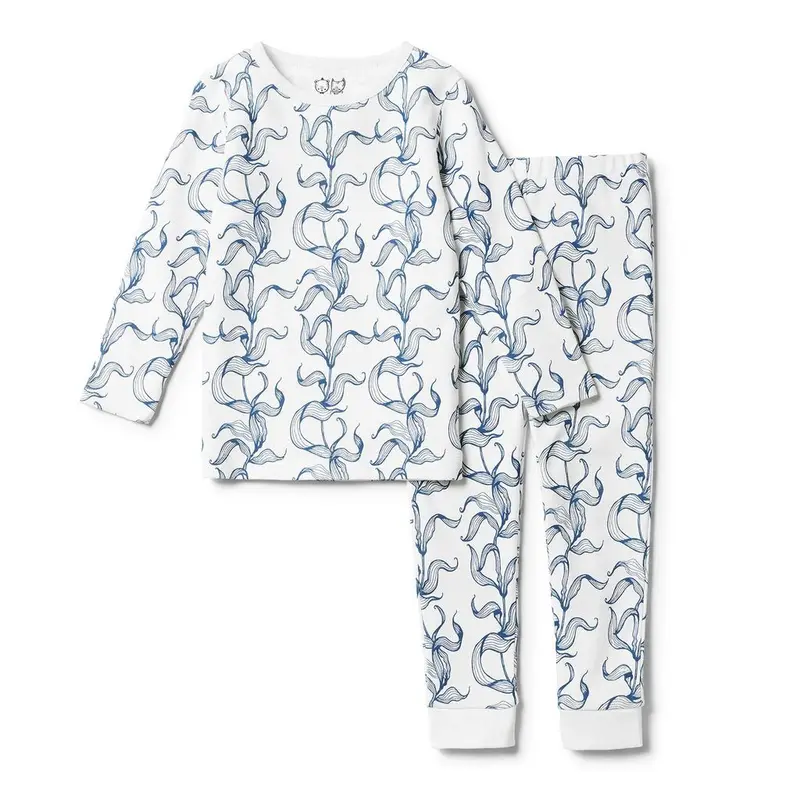 Organic Sea grass pyjama set Wilson & Frenchy