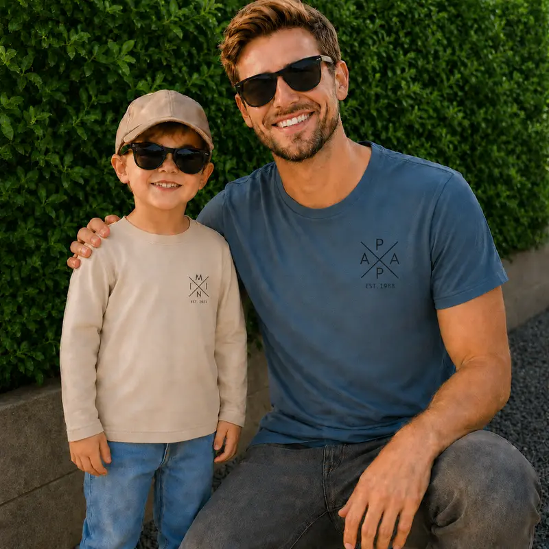 Papa en Mini Twinning set