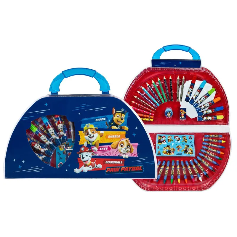 PAW Patrol Kleurkoffer 51-delig
