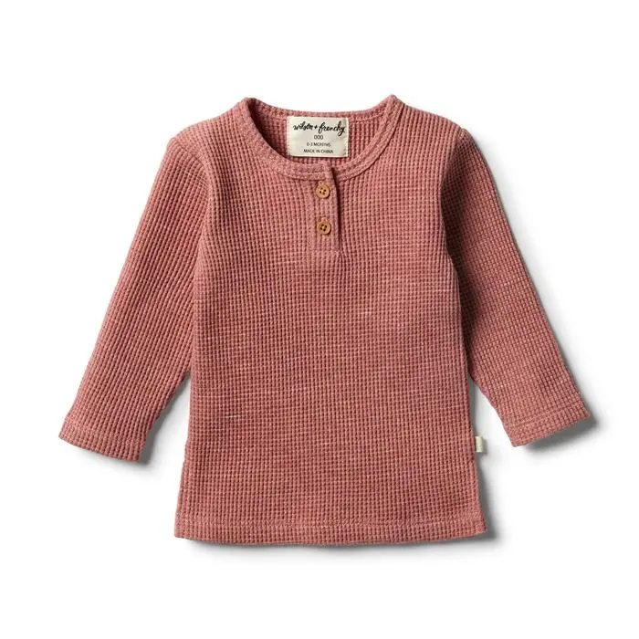 Peachy waffle top Wilson & Frenchy
