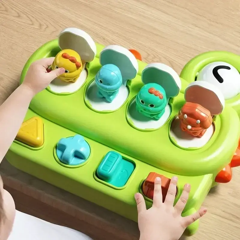 Peek & Play - Klikk, Vri, Overraskelse - Baby Pop-up Leke