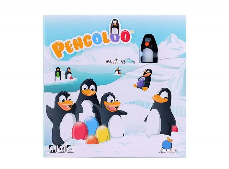 Pengoloo - Et morsomt familiespill - Hukommelsesspill med pingvin