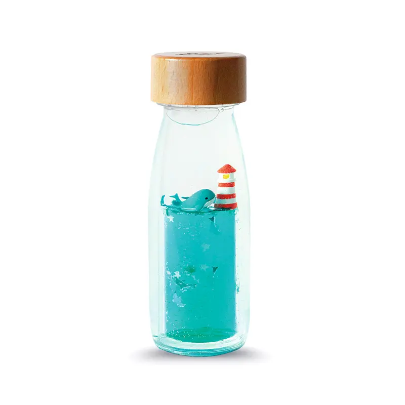 Petit Boum - Sensorische fles - Walvis (float bottle)