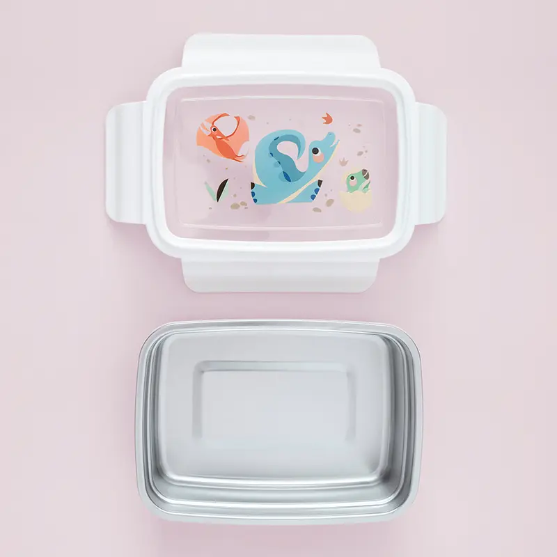 Petit Monkey broodtrommel bento dinosaur