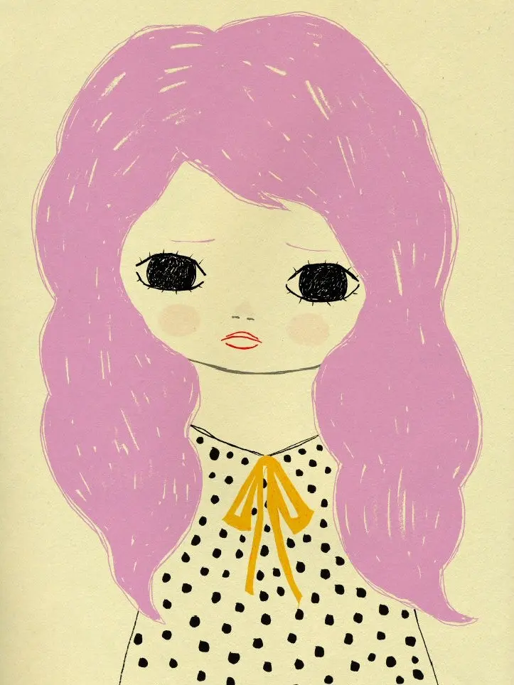 Petit Monkey poster Lily 29.7 x 42 cm