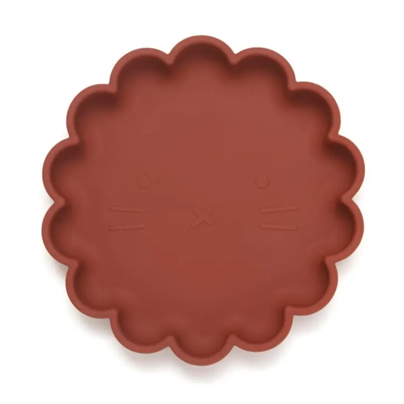 Petit Monkey siliconen bord lion baked clay
