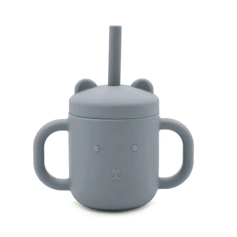 Petit Monkey siliconen sippy cup met oren trade winds