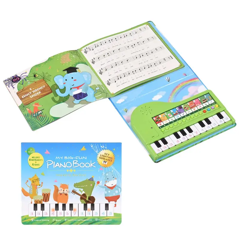 Piano Book - Tidlige musikalske opplevelser - Pianobok for barn