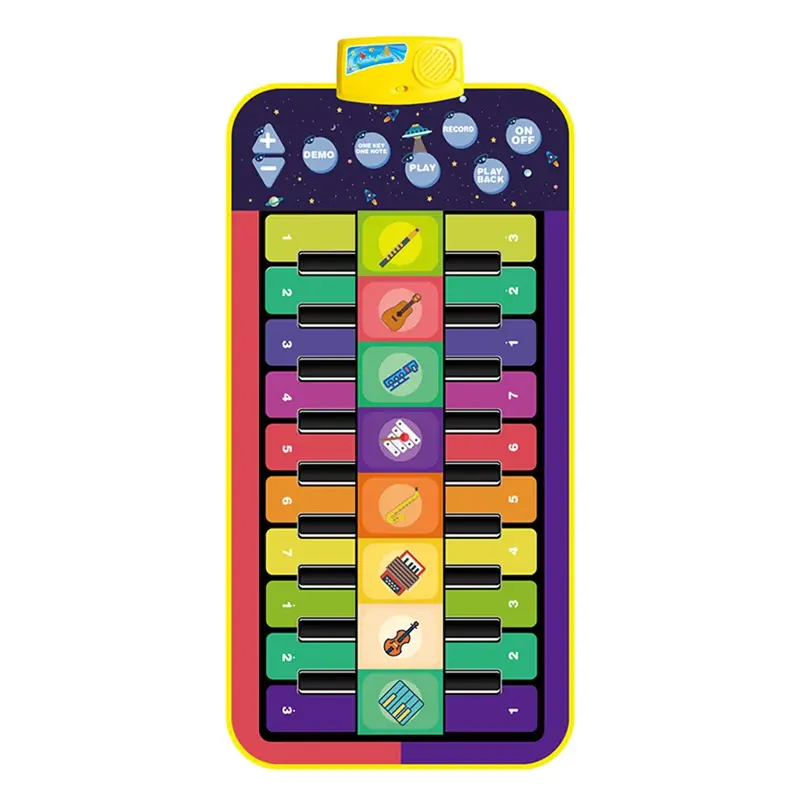 Pianomat Kids – Musikalsk utvikling – Pianomatte
