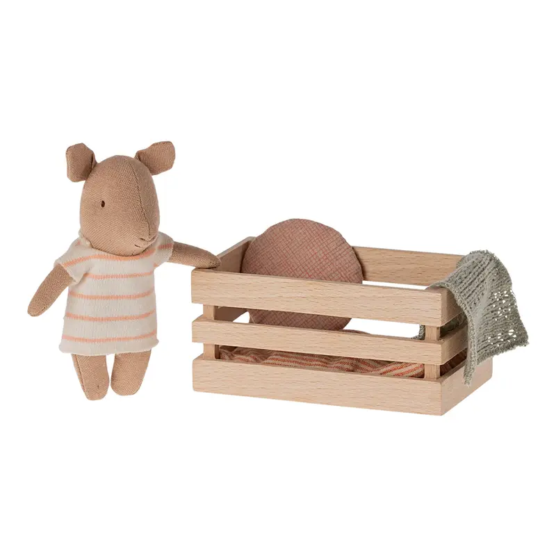 Pig Baby in box Meisje
