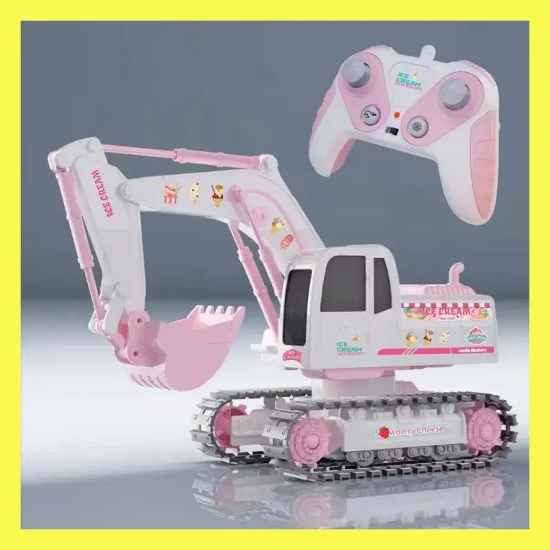 Pink Power Digger – Gravefest - RC-gravemaskin