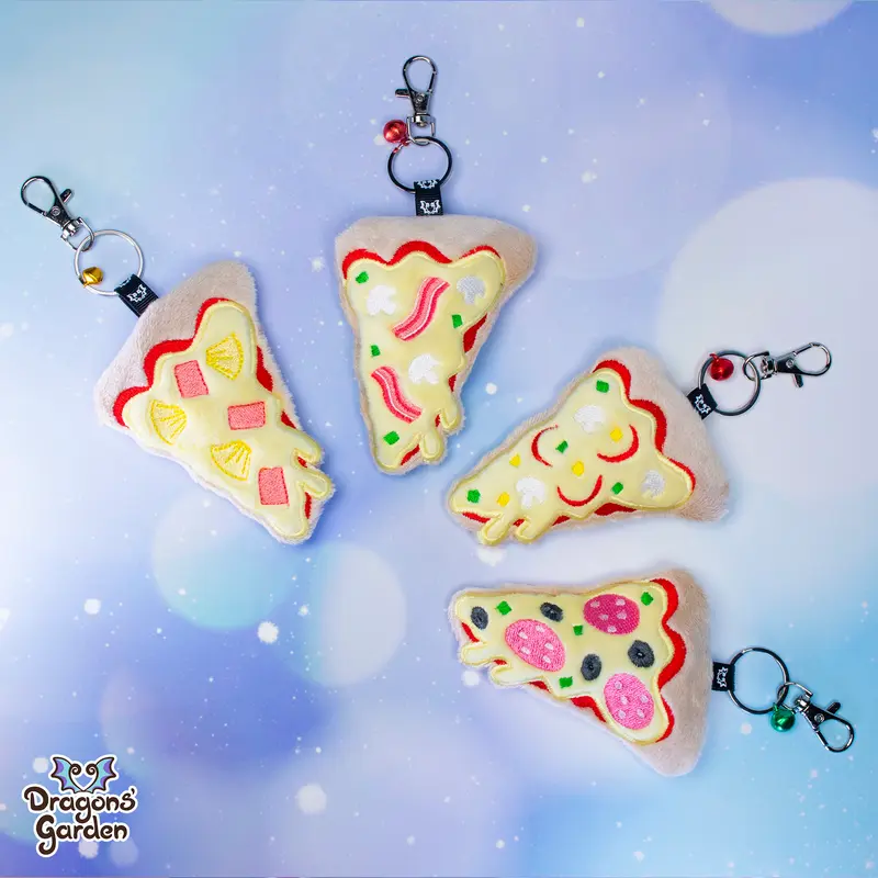 Pizza Flavors | Keychain Charm