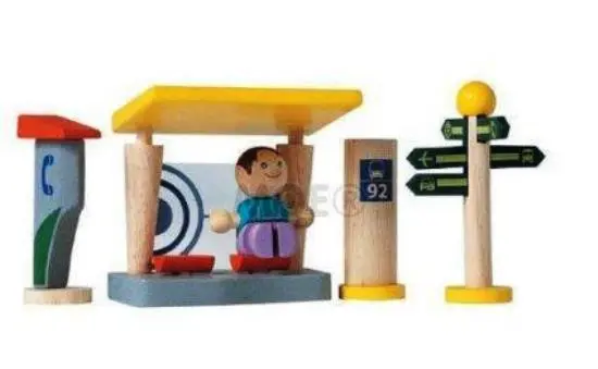 PlanToys Bushalte