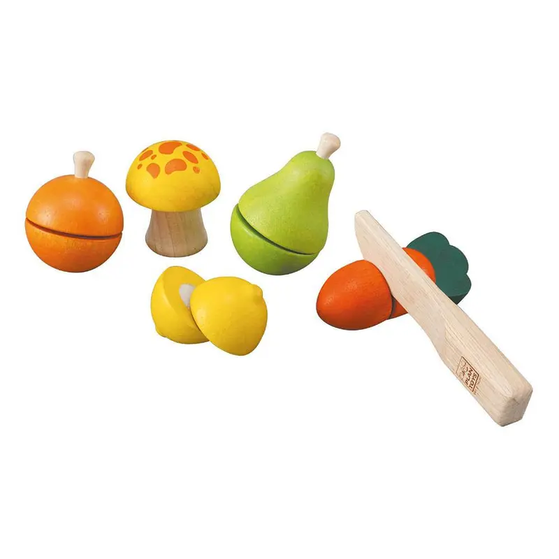 PlanToys Speelset Groente en Fruit
