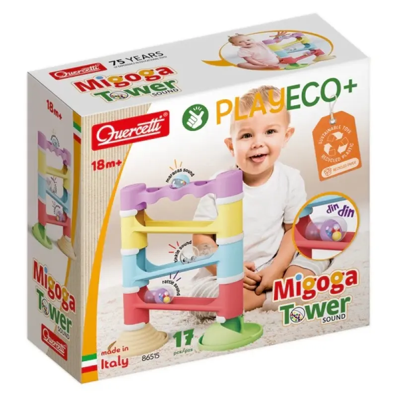 Play Eco Knikkerbaan Met Geluid | Quercetti