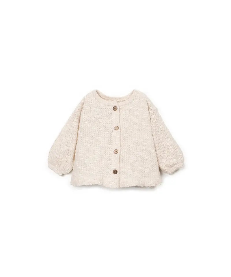 Play Up baby embellished piqué jacket BIO RESIN