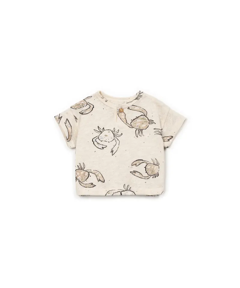 Play Up baby printed flamé jersey t-shirt BIO RESIN