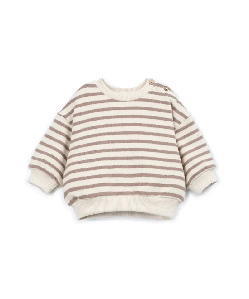 Play Up baby striped jersey sweater DRAWING