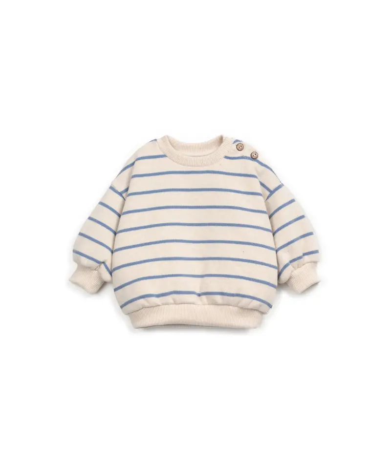 Play Up baby striped jersey sweater watercolor