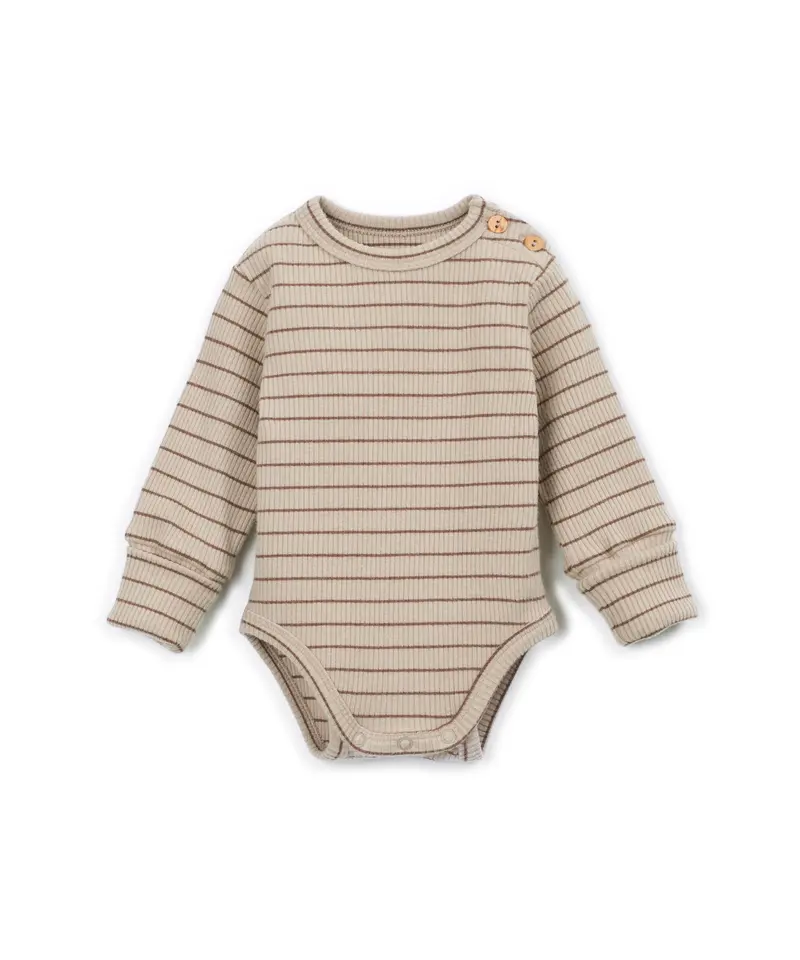 Play Up baby striped rib body TUFTING