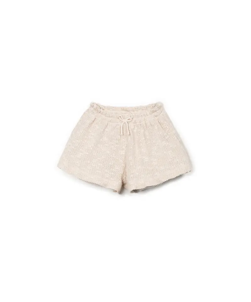 Play Up embellished piqué shorts BIO RESIN