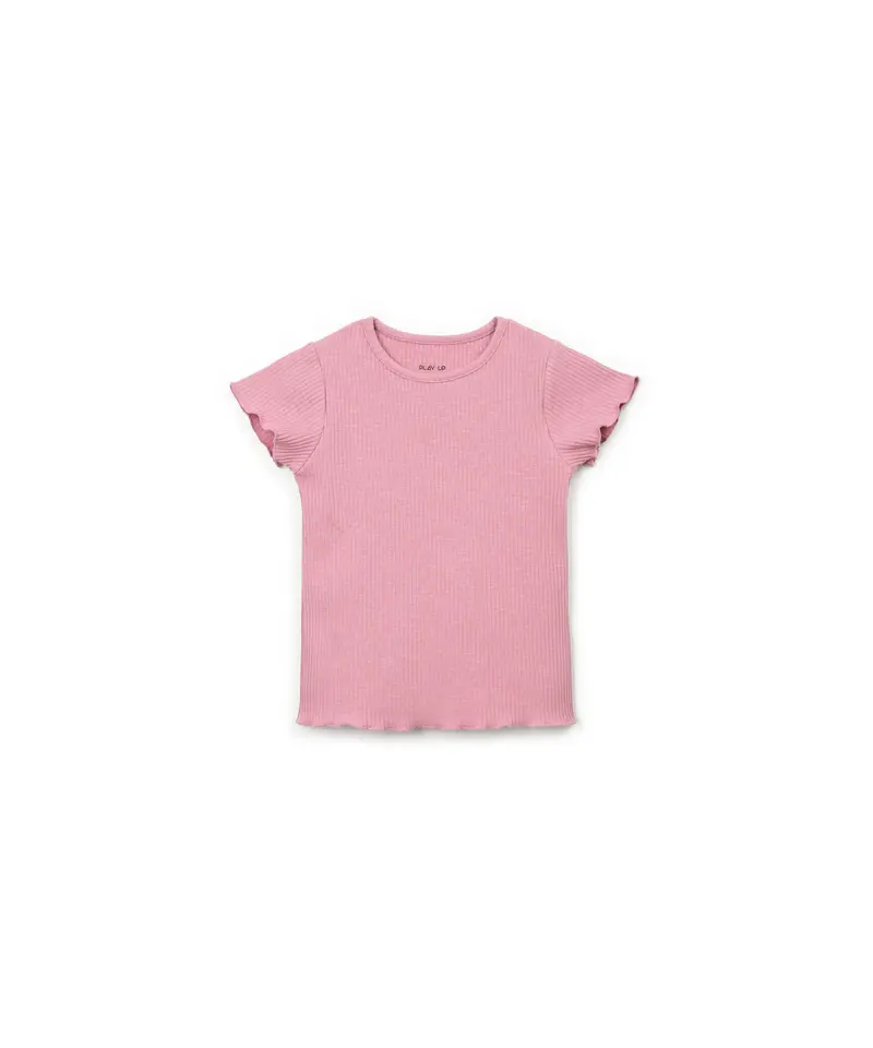 Play Up flamé rib t-shirt SCULPTURE