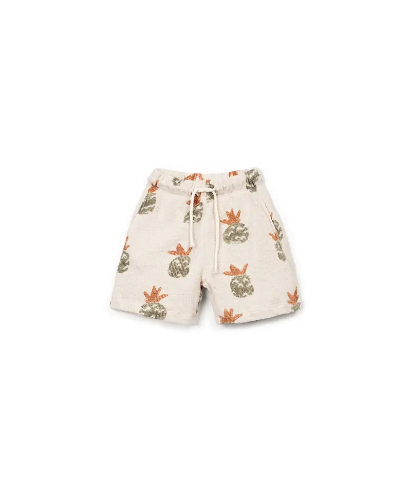 Play Up printed embellished jersey shorts BIO RESIN