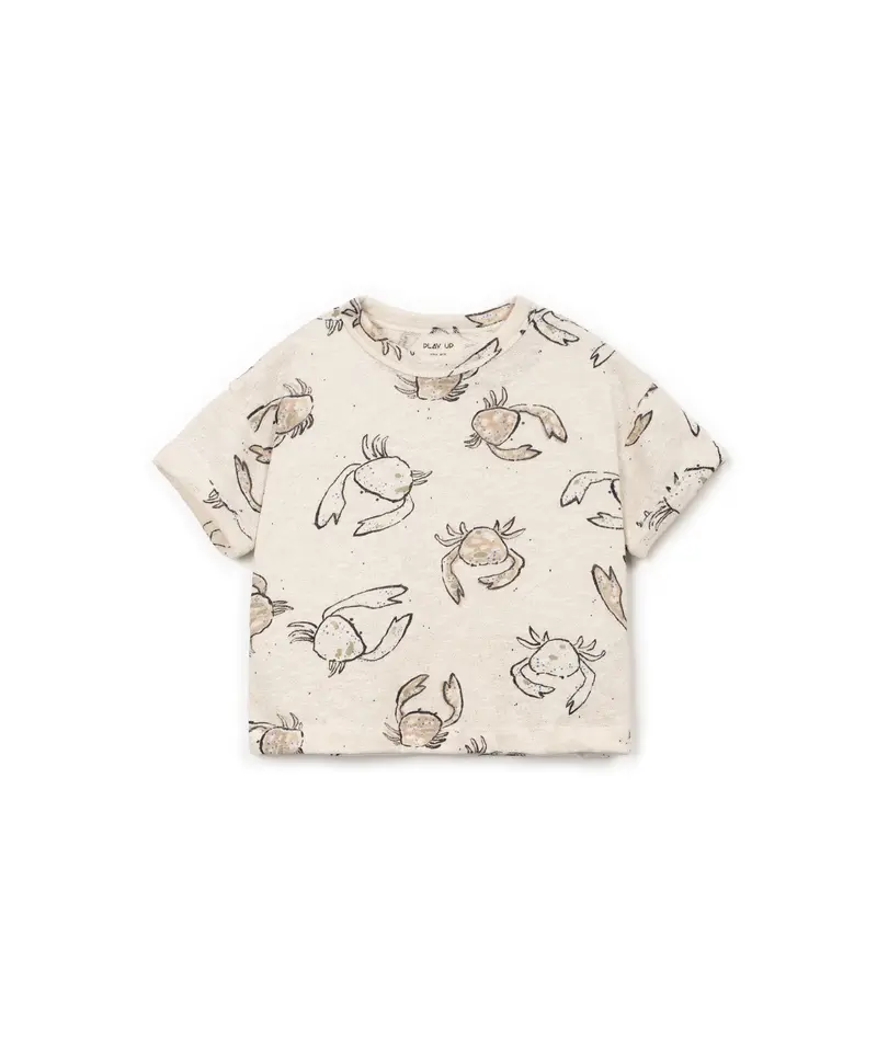 Play Up printed flamé jersey t-shirt BIO RESIN