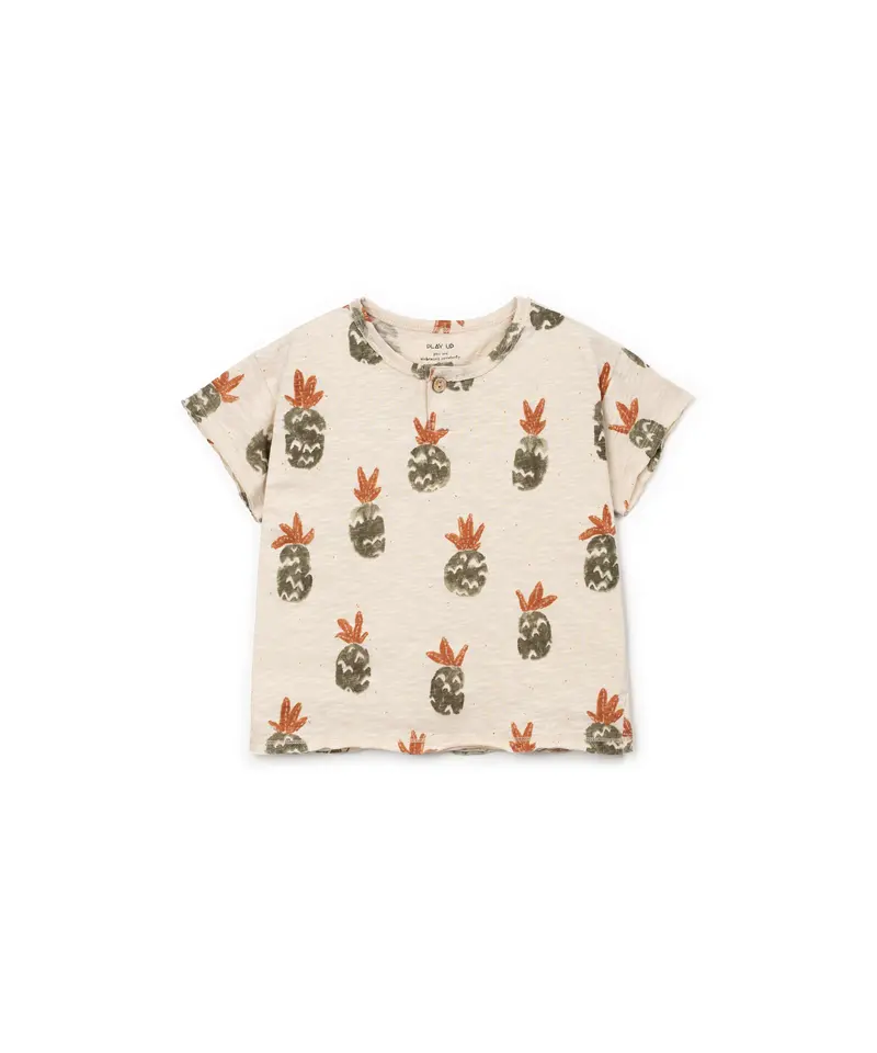 Play Up printed flamé jersey t-shirt FOAM