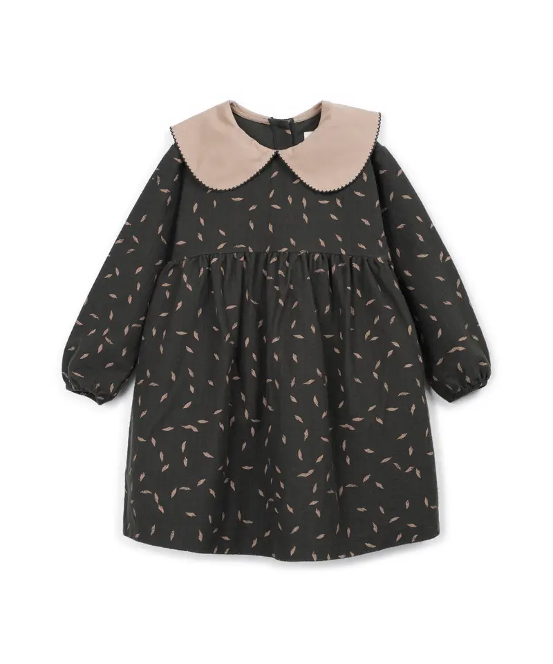Play Up printed fleece dress SCISSOR