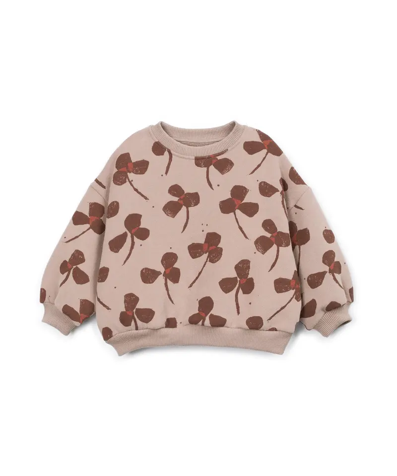 Play Up printed fleece sweater DRAWING