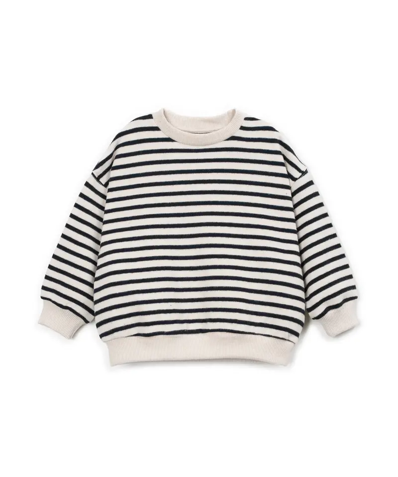 Play Up striped jersey sweater COCOON
