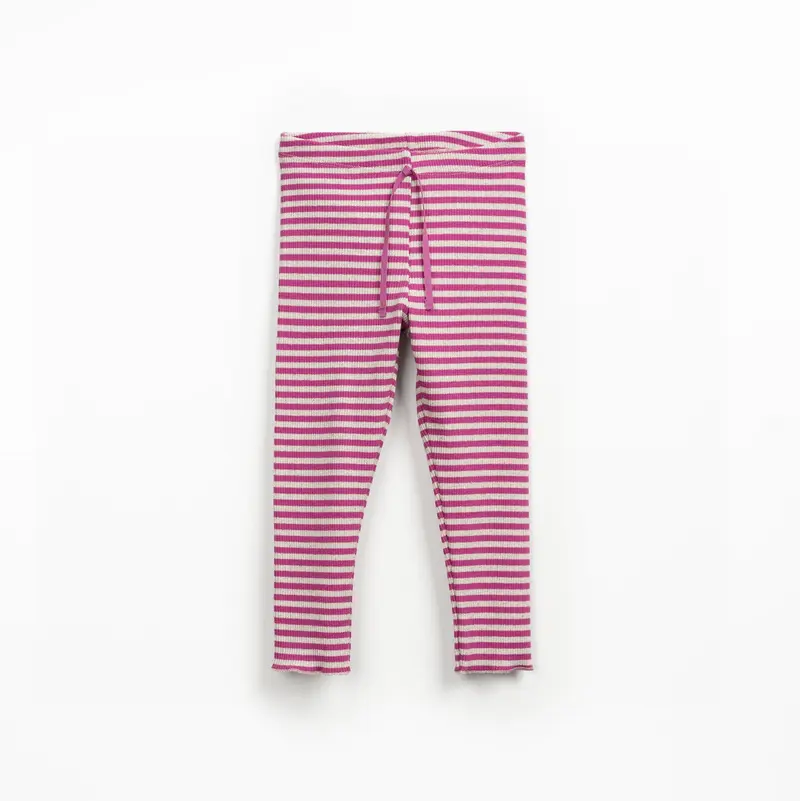 Play Up striped rib leggings Stories