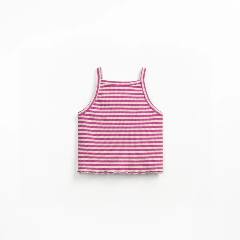Play Up striped rib top Stories
