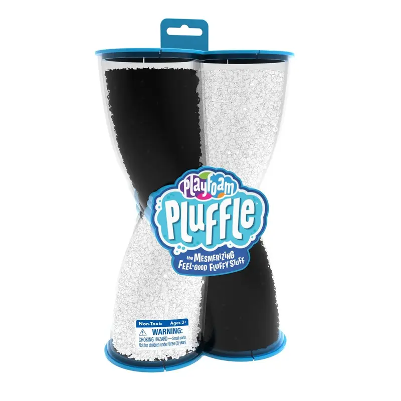 Playfoam Pluffle™ Twist Zwart & Wit