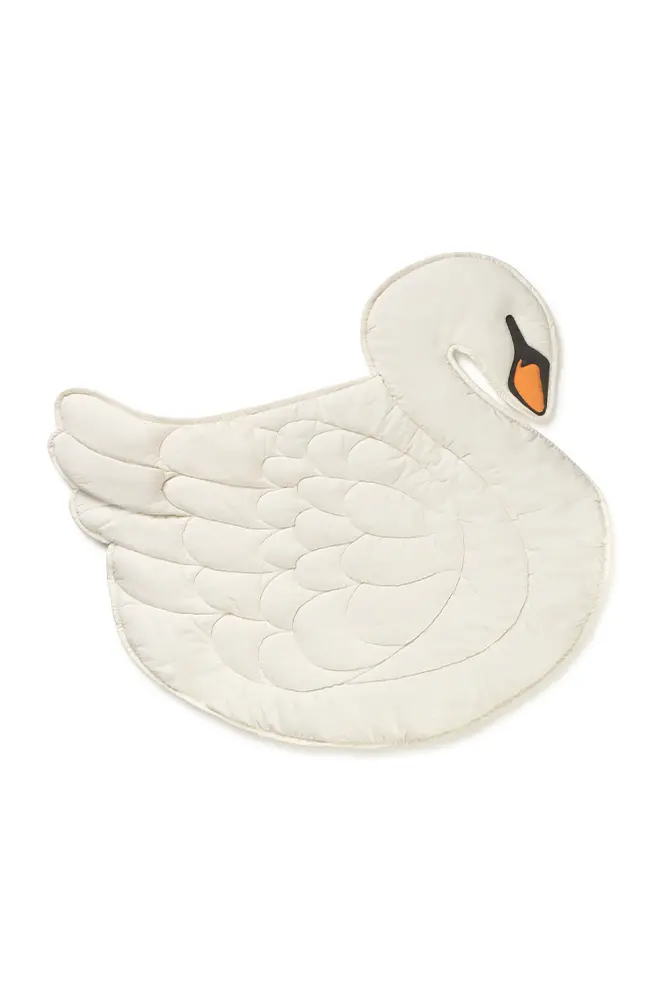 Playmat Swan – Gewatteerd speelkleed met knisperdetails – Lorena Canals