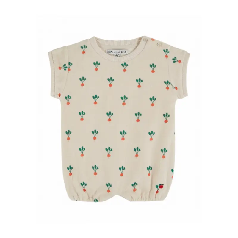 Playsuit bietjes - Badstof - Combibloomer Imprime - Emile et Ida