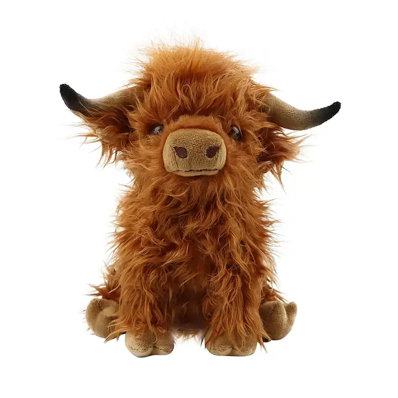 Pluche Schotse Hooglander "Scotty" (2 kleuren)