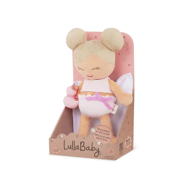 Pluchen Badpop Meisje Blond Large | Lullababy