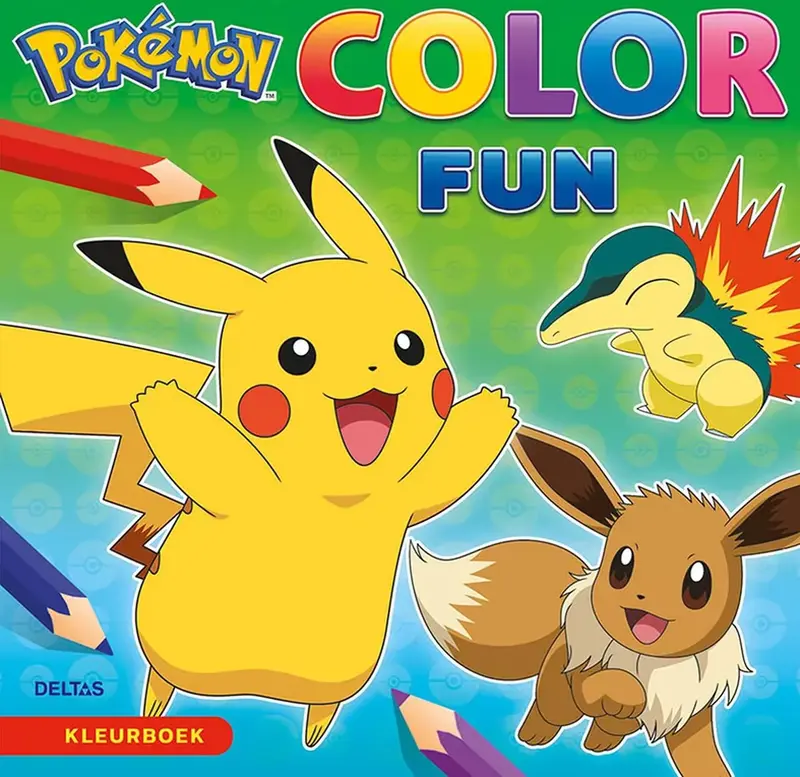 Pokémon Color Fun kleurplaten