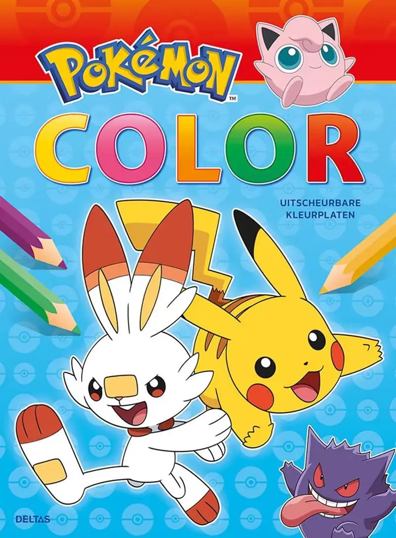 Pokémon Color kleurboek