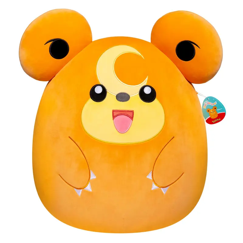 Pokémon Squishmallow Teddiursa Knuffel 35cm