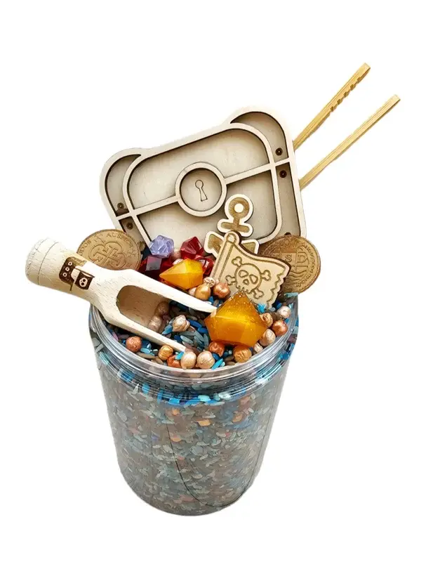 Pour And Play Piraat | Sensory Fun