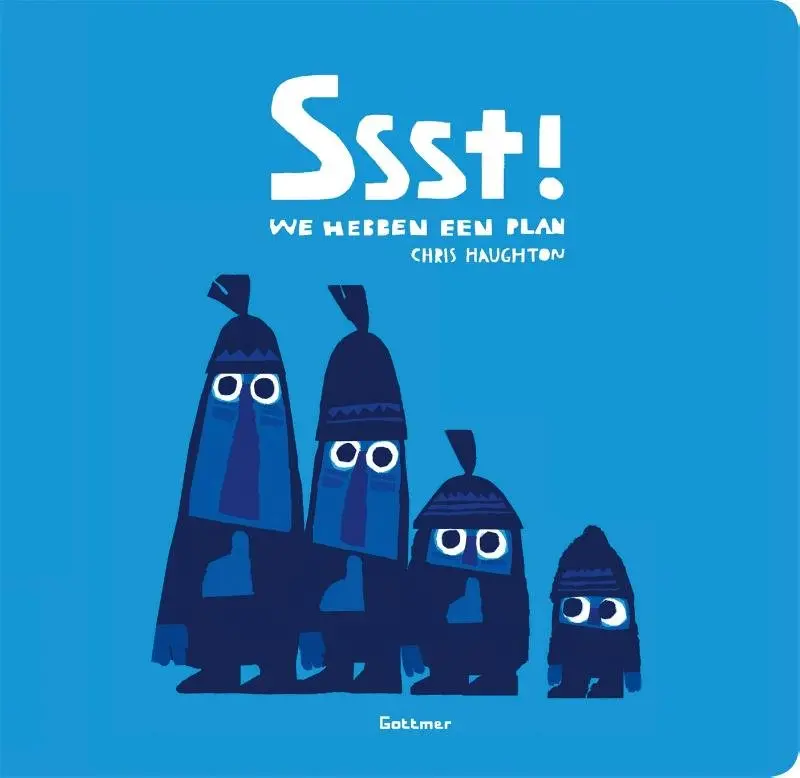 Prentenboek Harcover - Ssst we hebben een plan - Chris Haughton