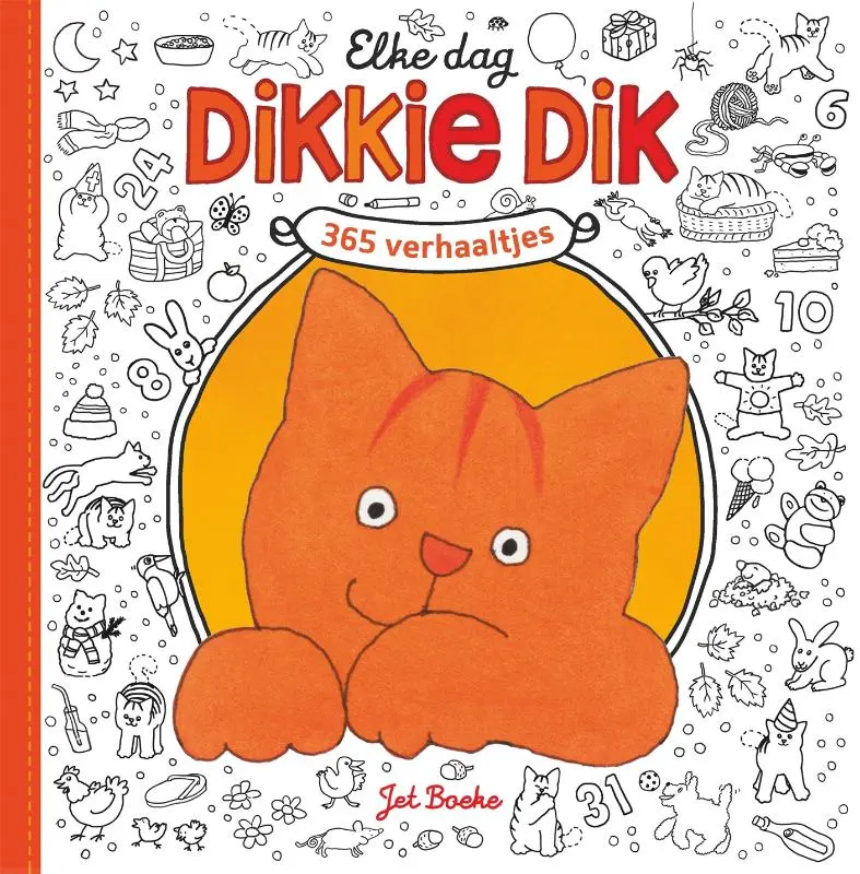 Prentenboek Hardcover - Elke dag Dikkie Dik - Jet Boeke