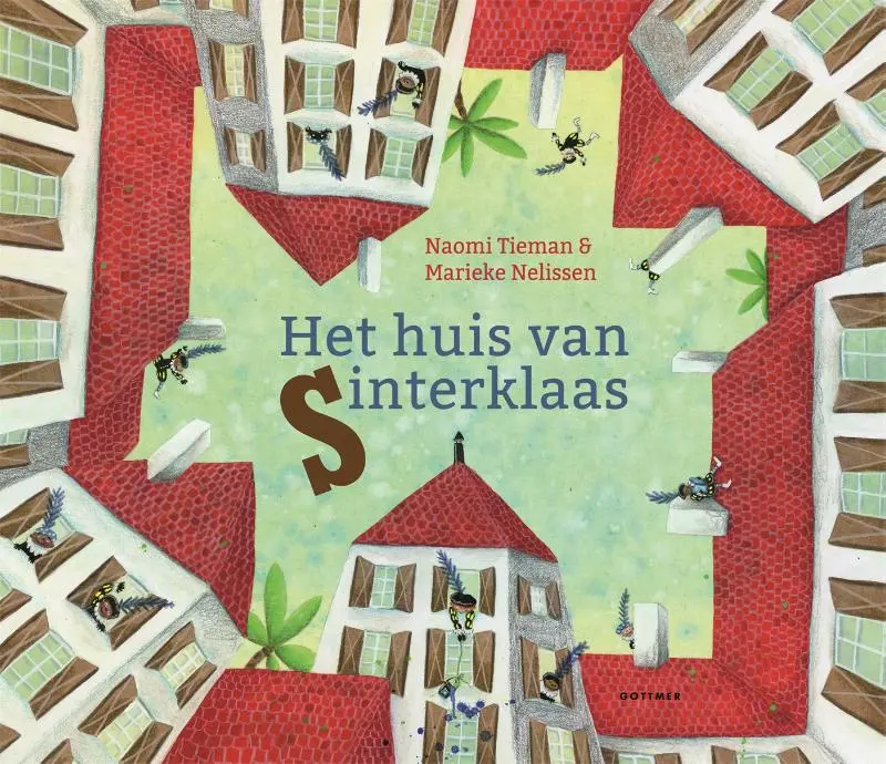 Prentenboek Hardcover - Het huis van Sinterklaas - Naomi Tieman