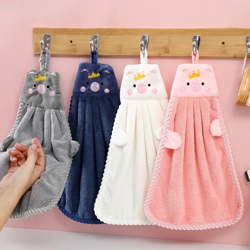 "Princess Piggy" Handdoek