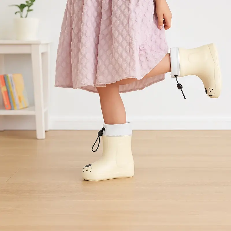 PuddlePaws Kids – Waterproof & Playful - Woof Rain Boots