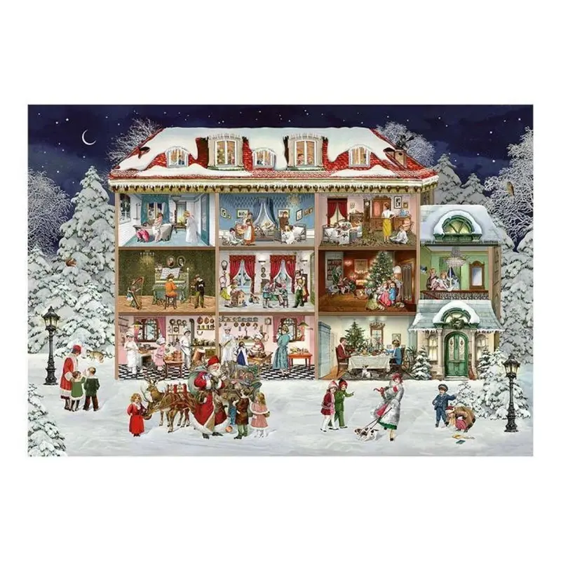 Puzzel Adventskalender - Our Wonderful Christmas House
