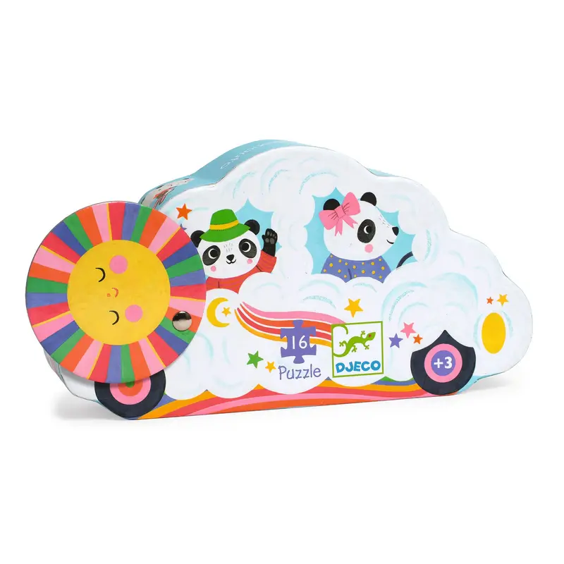 Puzzel Wolkenauto 16 stukjes 3+